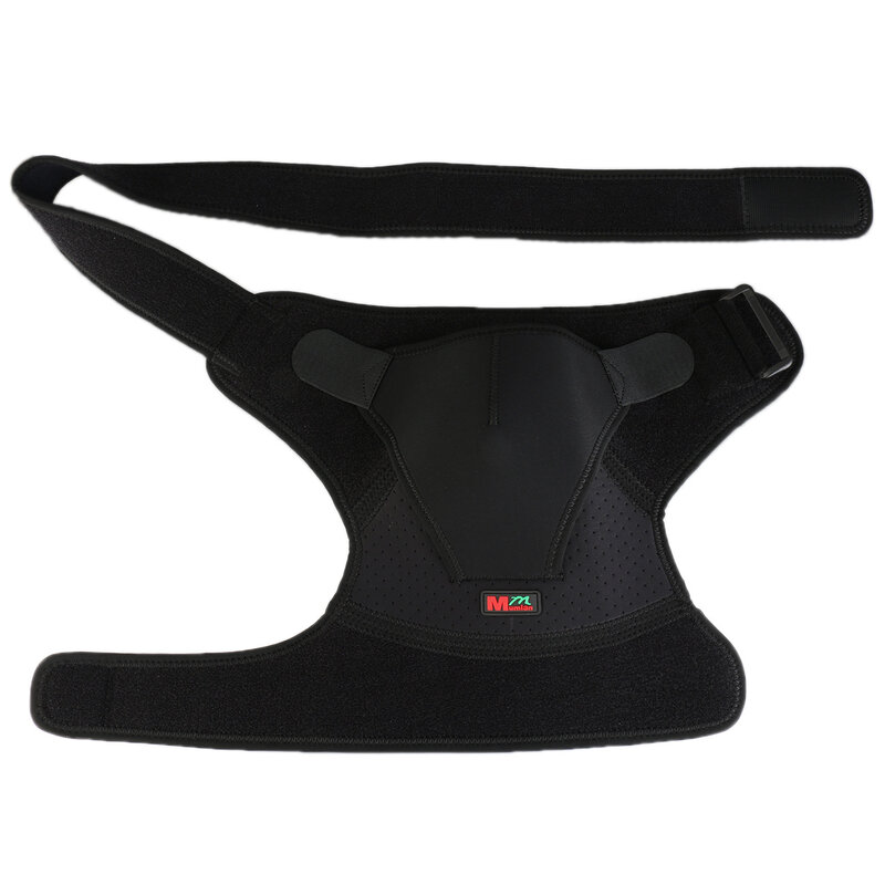 Suporte ajustável de ombro para proteção, suporte com almofada de pressão para prevenção de entorse, espessura de tendência e protetor