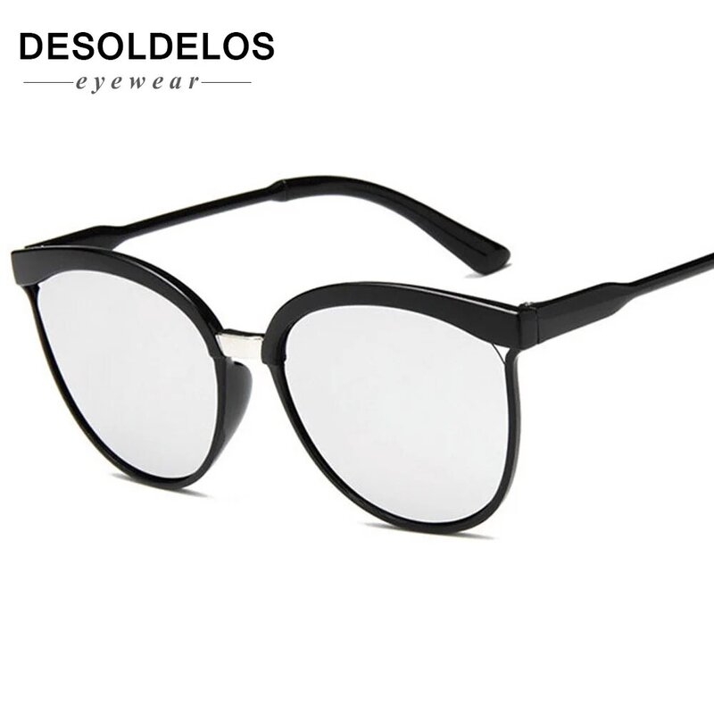 Gafas De Sol De plástico De lujo para mujer, anteojos De Sol femeninos De marca De diseñador, estilo clásico Retro, Ojo De Gato, para exteriores, 2019