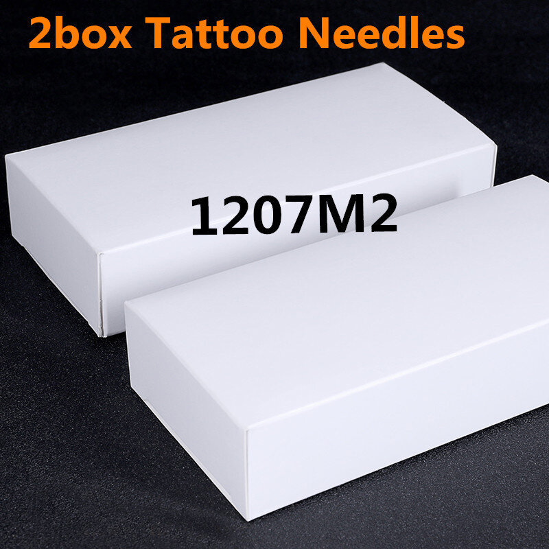 เข็มสัก 100 ชิ้น 7M2 เข็มสักทิ้ง 304 สแตนเลสทางการแพทย์ร้อนขายสำหรับ Tattoo Needle Supply