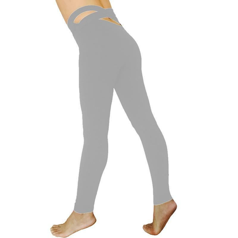 Sexy de los pantalones de polainas Fitness entrenamiento Leggings cintura alta mujeres