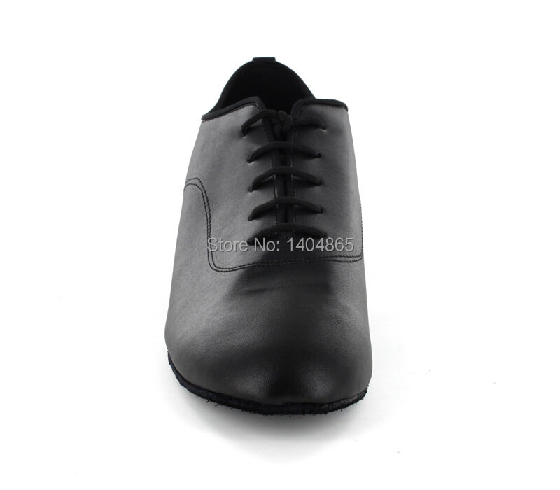 KEEWOODANCE NEW Top Quality Real Black Cow Leather Latin mens dance shoes-White,  What you see is what you get!