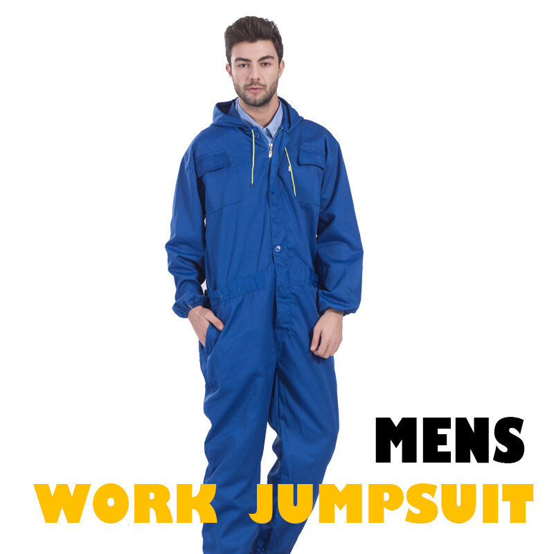 Werk Kleding Heren Overall Reparateur Jumpsuits Broek Werken Uniformen Werkkleding Overall Plus Size Lange Sleevel Overall
