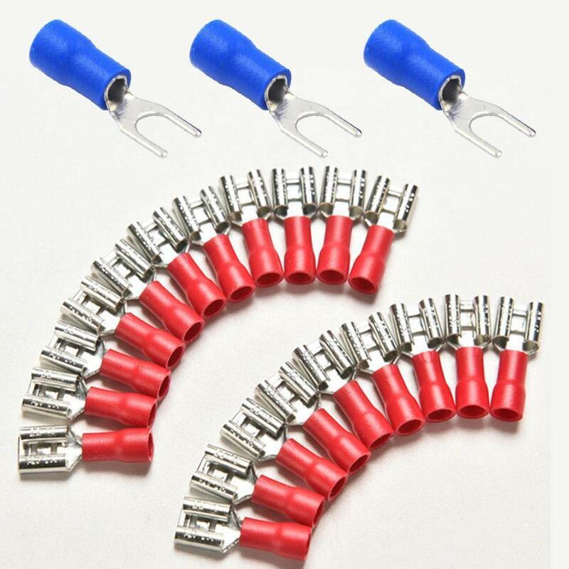 Insulated Cable Electrical Terminal Wire Crimp Connector Electric Clamp Assorted  Cable Insulated Wire Set Kit
