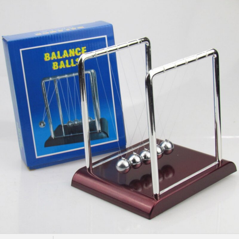 Newton Insegnamento Science Desk giocattoli Culla In Acciaio Balance Ball Physic Scuola di Formazione Forniture decorazione della casa accessori AB