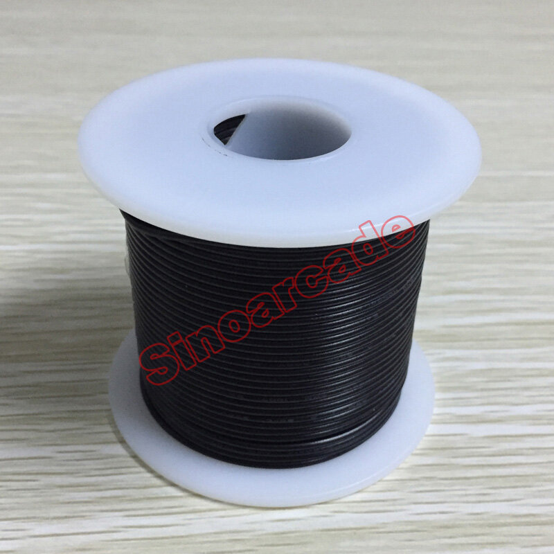 22AWG Arcade Re-spooled Stranded Hook Up Wire PVC Flexible Electronic Tinned Copper Wire Electronic Cable 46m 150ft per roll