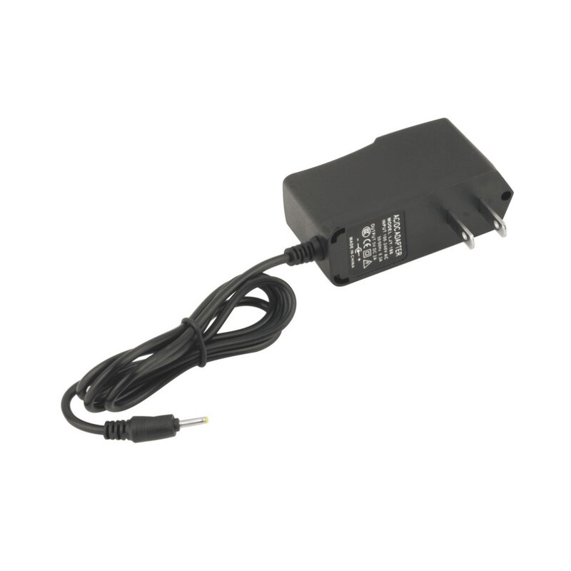 Carregador Universal IC Power Adapter Alimentação AC Carregamento 5 V 2A DC 2.5mm Para Android Tablet Plug UE EUA plugue Preto Atacado