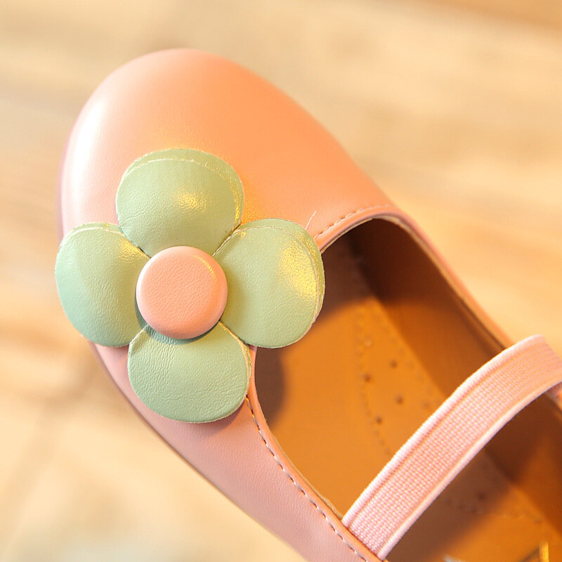 2019 primavera y otoño nueva flor antideslizante zapatos de los niños zapatillas de deporte casuales de Bebé Zapatos de niñas zapatos de princesa zapatos 21-35
