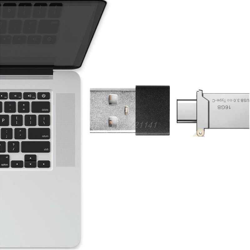 USB 2.0 męski na typ C USB 3.1 żeński konwerter Adapter do ładowania transferu danych Dropship