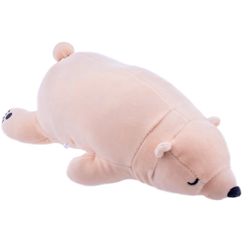 1pc 40cm de simulación Polar oso de peluche de juguete de peluche suave de algodón Animal relleno dormir almohadas regalos para los niños