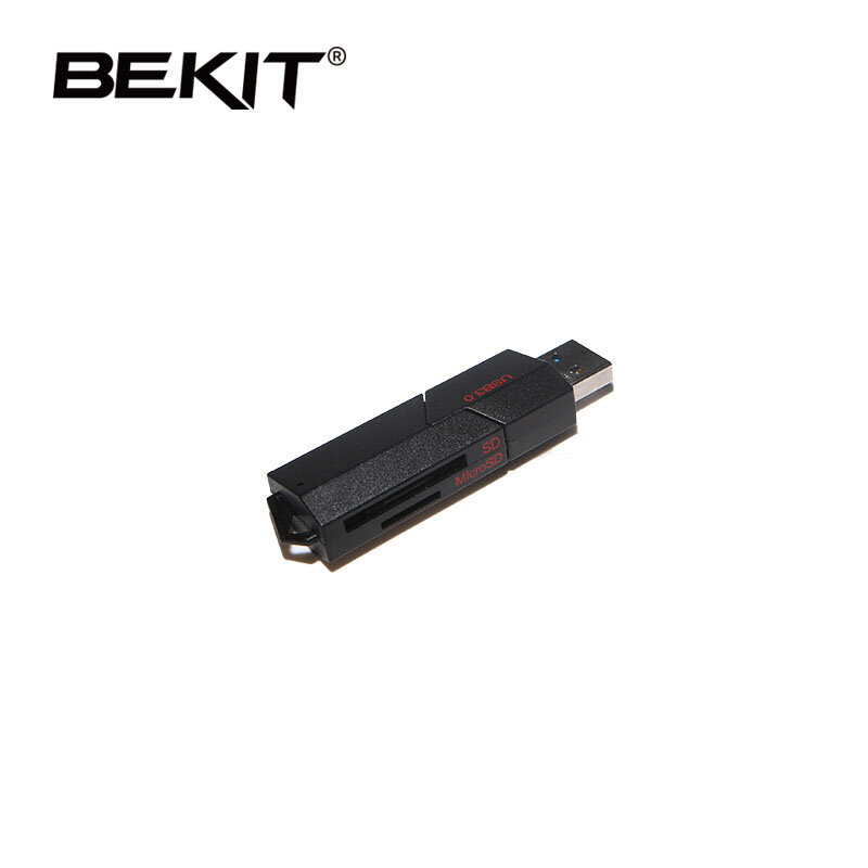 Bekit ใหม่ Super Speed 5Gbps USB 3.0 Card Reader 2 in 1 สำหรับ Micro SD และ SD Card สูงสุดสนับสนุน 512GB SDXC