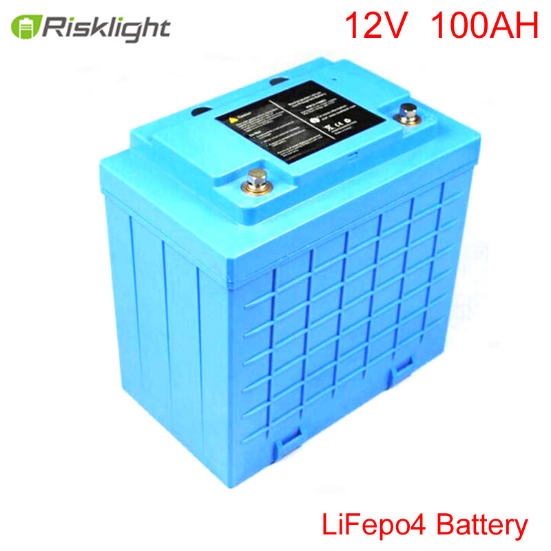 12V Lithium Ion Batterij 100Ah Voor Zonne-energie/Hoge Kwaliteit 12V 100ah LIFEPO4 Batterij Voor Elektrische Fiets, ev, Golf Auto