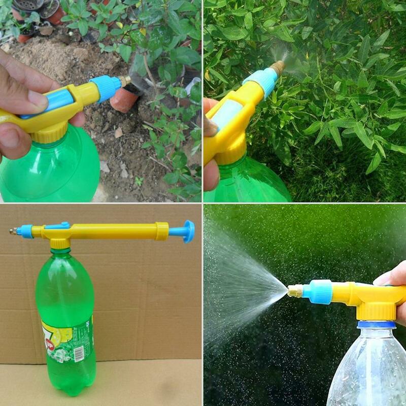 Mini pulverizador para garrafas de suco, cabeça pulverizadora de spray de água em plástico com spray de pesticidas, 29x3x4cm