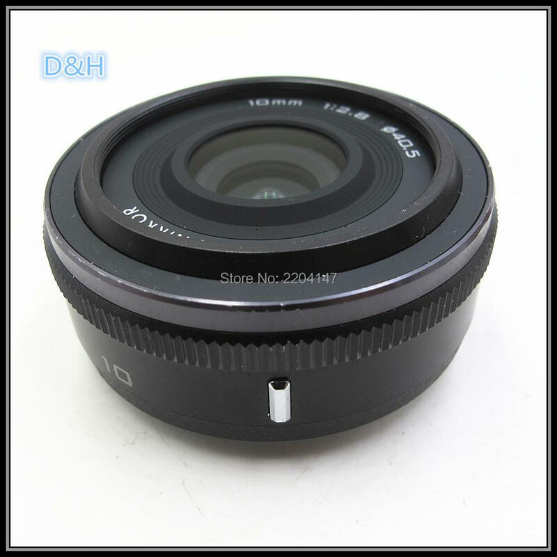 95% novo 10mm lente lente original para nikon 1 nikkor 10mm f/2.8 lente unidade aplicar para j1 j2 j3 j4 j5 v1 v2 v3