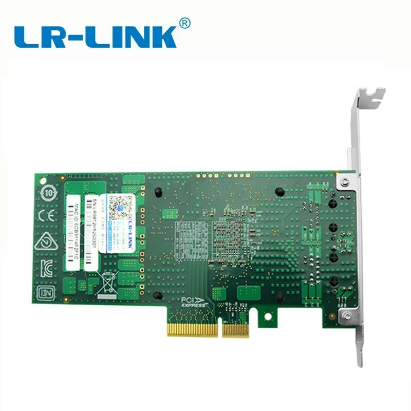 LR-LINK adattatore Intel x550T2BLK del Server della scheda di Lan di PCI Express X4 della scheda di rete di Ethernet del Nic RJ45 del porto doppio 9812BT 10Gb compatibile