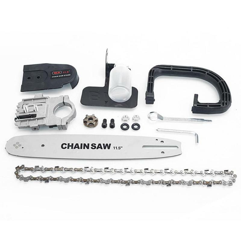 Reciprocating Saw Electric Saw Woodworking Attachment Chainsaw Fittings Set Angle Grinder Into Chain Saw Woodworking Tool