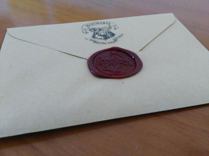 Regalo di festa di natale di Halloween fan di HP la lettera di ingresso a hogwarts per regalo di compleanno a sorpresa per adulti e bambini