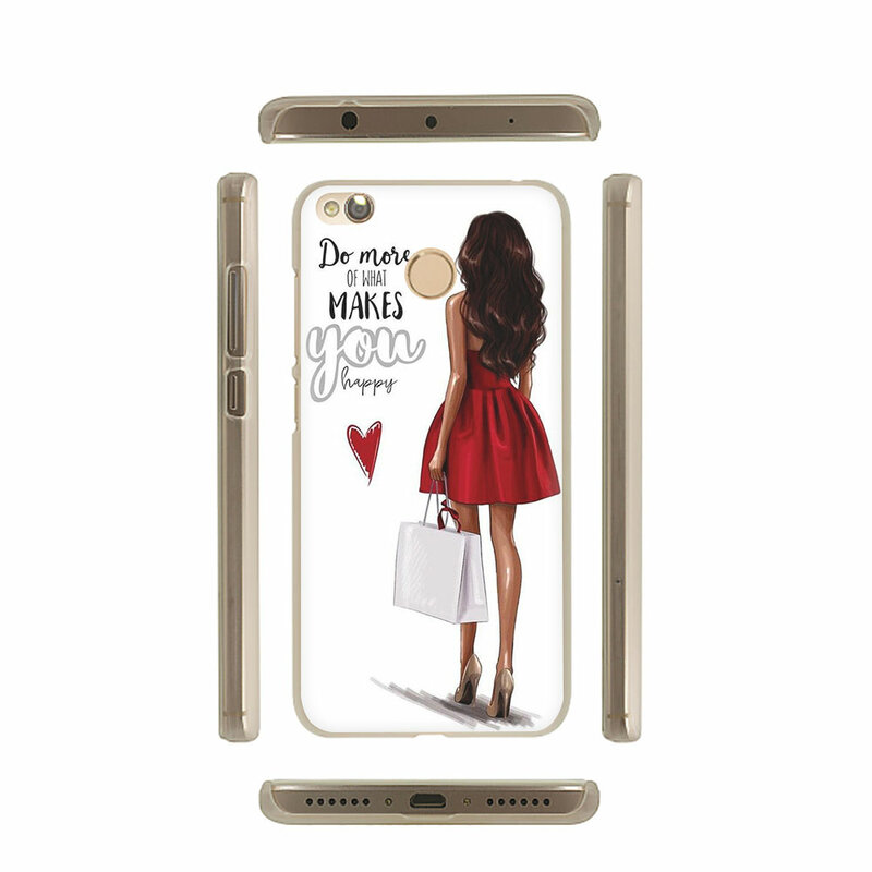 La princesa de la Reina de la chica mujer Jefe café duro funda de teléfono para Xiaomi Redmi K30 Poco X2 7 7A 8A K20 6A Nota 8 7 6 5 4 Plus Pro 4X 5A