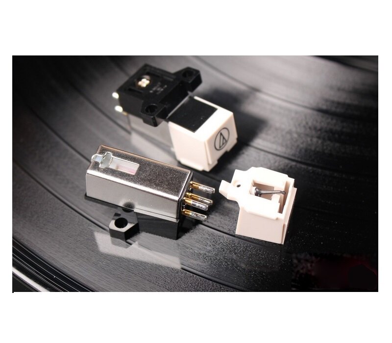 1 Buah Stylus Kartrid Magnetis 3600L Kualitas Tinggi dengan Aksesori Jarum Vinil LP untuk Pengambilan Gramofon