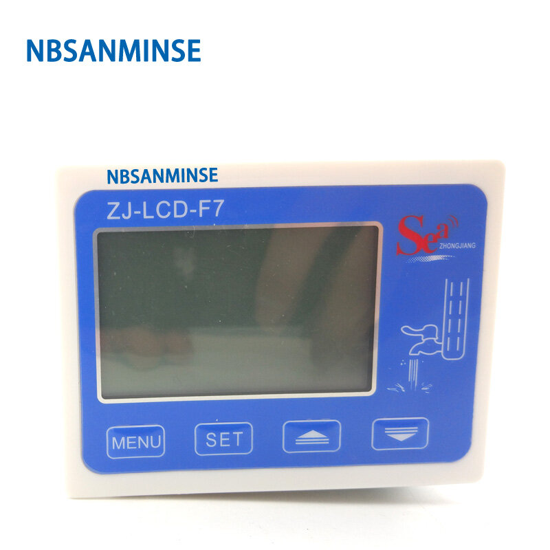 NBSANMINSE SMCD-F7 очиститель воды менеджер фильтра цифровой расходомер цифровой счетчик воды кумулятивный поток и мгновенный поток