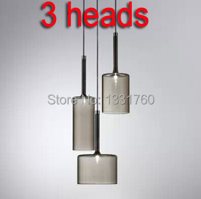 Axo Light Spillray Luminária de iluminação de suspensão iluminação pingente de vidro sala de jantar lâmpada pendurada 3 cabeças 6 cabeças