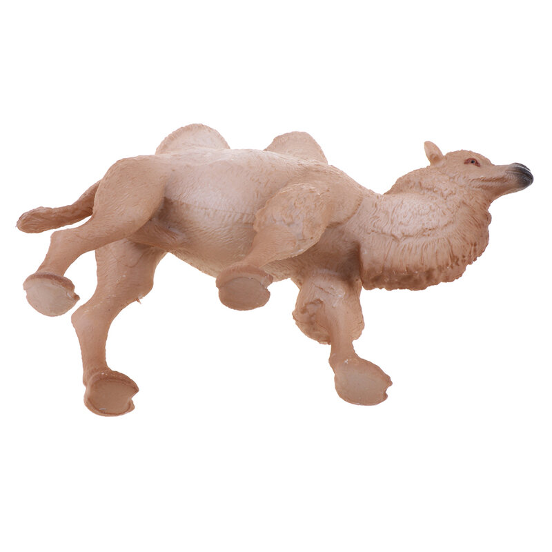 Figura de simulación de animales salvajes para niños, juguete de ciencia y naturaleza, colección de decoración del hogar, favores de fiesta-Camel