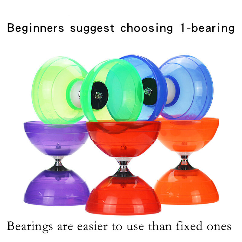 fixed OR Bearing  diabolo Soft Toys Professional Diabolo Set Packing with String Bag china
