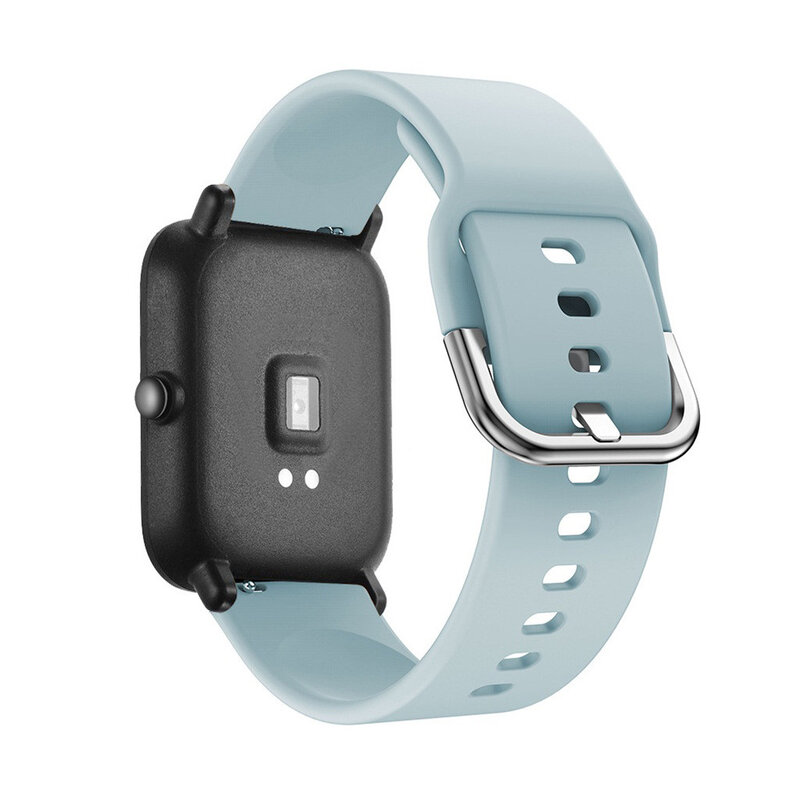 Ремешок силиконовый для наручных часов Xiaomi Huami Amazfit Bip, сменный модный спортивный мужской браслет для молодежных часов, 2019