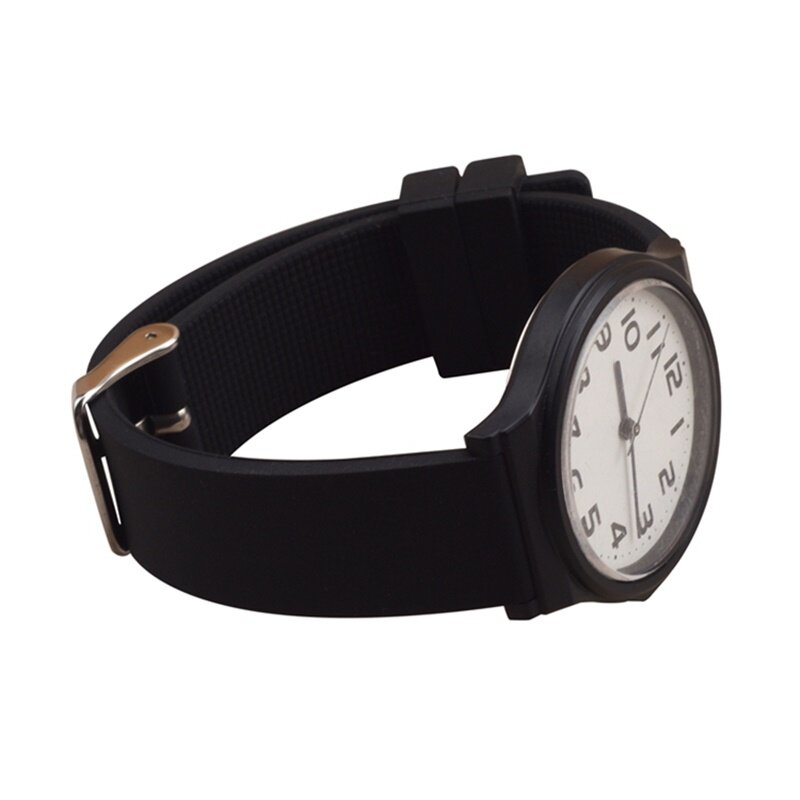 Aoow pulseira de relógio genérica, pulseira de silicone para relógio esportivo 12mm 14mm 16mm 18mm 20mm 22mm 24mm, pulseira de relógio de pulso