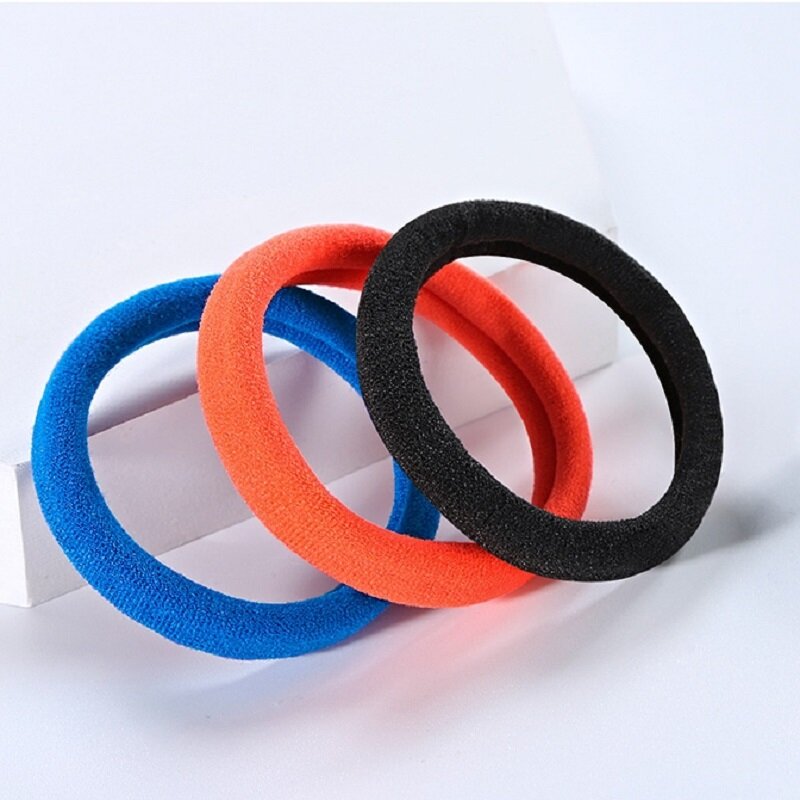 Hairdressing Tools Rubber Band Hair Ties/Ropes Elasticity Ponytail Holders Hair Accessories Elastic Hair Bands Women 10PCS~80PCS