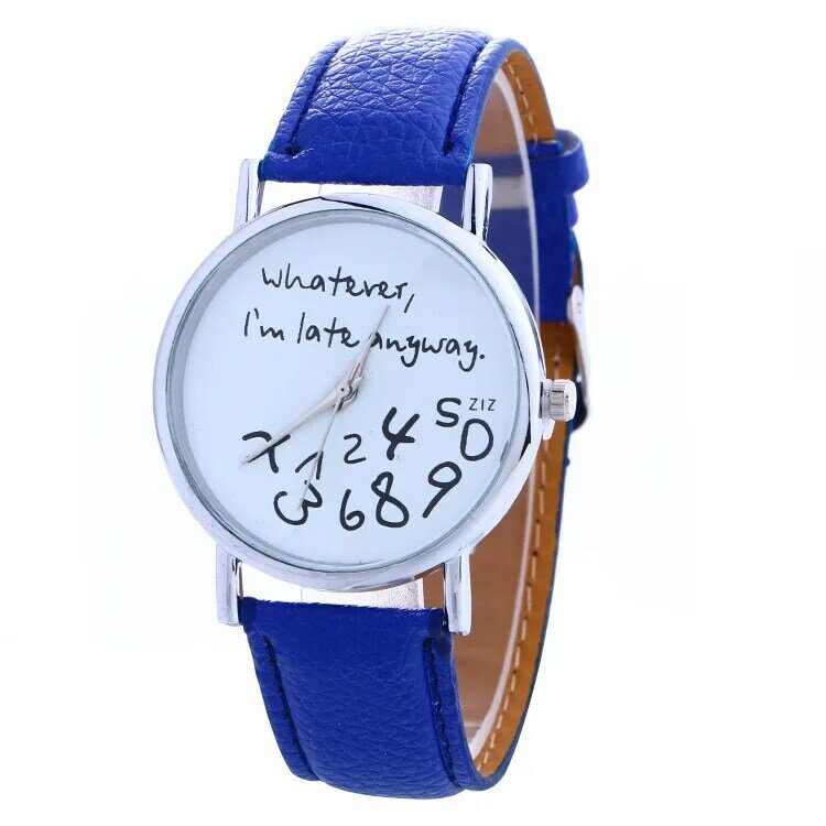Reloj de cuarzo de cuero de marca de lujo reloj de pulsera masculina de moda para mujer reloj de pulsera reloj femenino Masculino