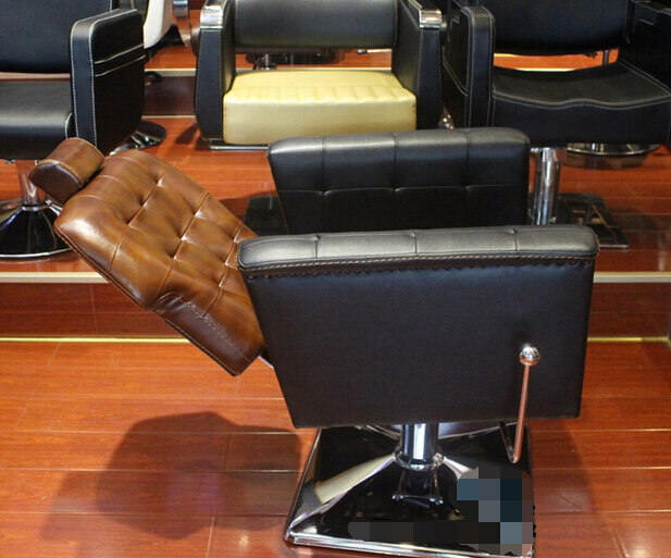 Silla de peluquería europea para salón de belleza, sillón de corte de pelo, restauración de formas antiguas