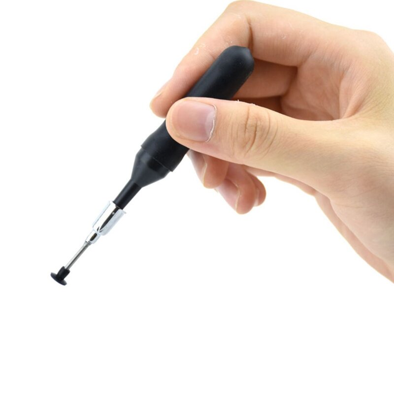 4 في 1 مضخة تفريغ صغيرة ESD SMT SMD IC ، قلم شفط مضاد للكهرباء الساكنة ، مجموعة أدوات يدوية لحام BGA
