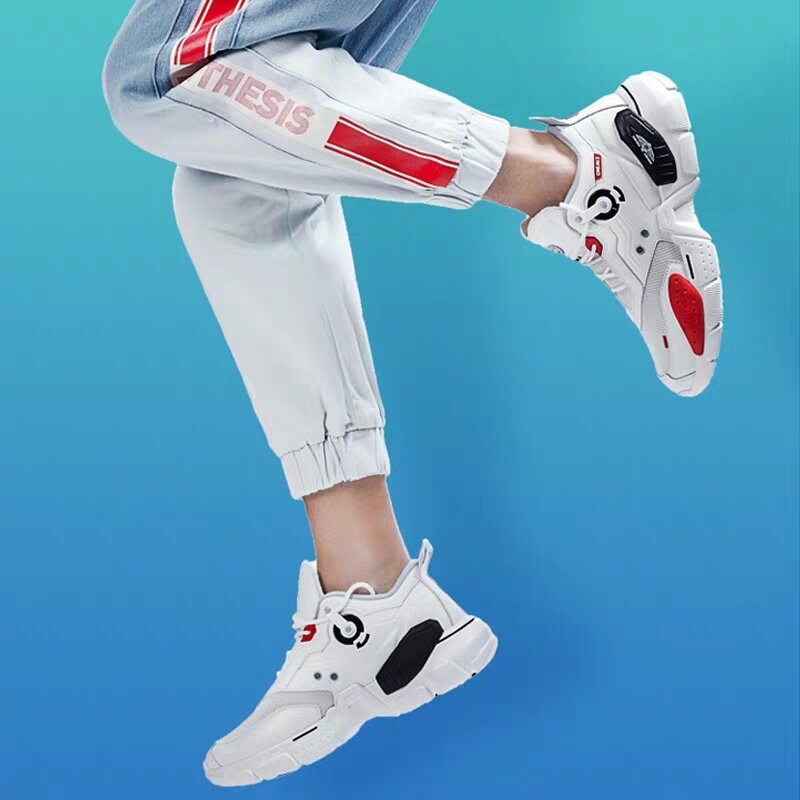ONEMIX skórzane buty w stylu casual mężczyźni Sneakers 2019 technologii sportowe trenerzy tłumieniabieganie Jogging buty tenisa