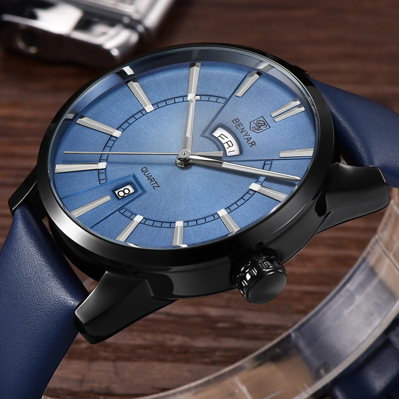 Luksusowa tarcza marka mężczyźni zegarek wodoodporny zegarek męski z kalendarzem zegarek analogowy kwarcowy chronograf zegarki męskie Relogio Masculino Reloje