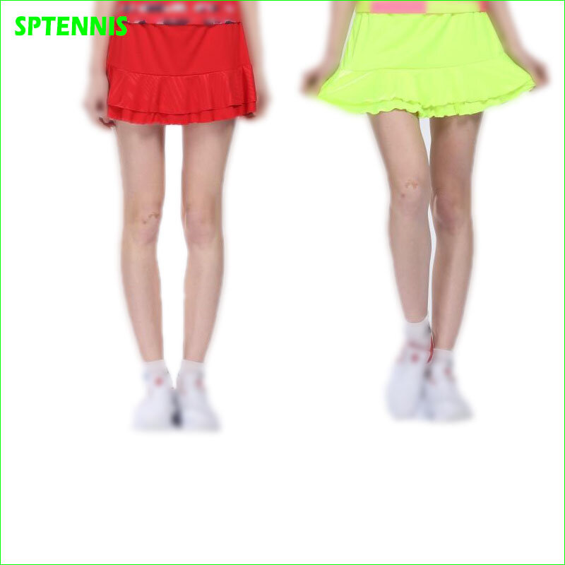 Женская многослойная теннисная юбка для бадминтона, бега, танцев, занятий спортом, многоярусные шорты, летняя анти-экспозиция