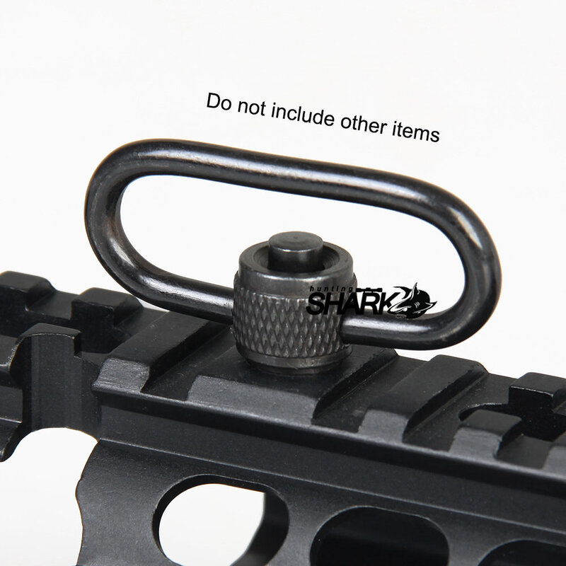 Tactical Push Button QD Sling Steel Swivel For Outdoor Hunting   HS33-0077