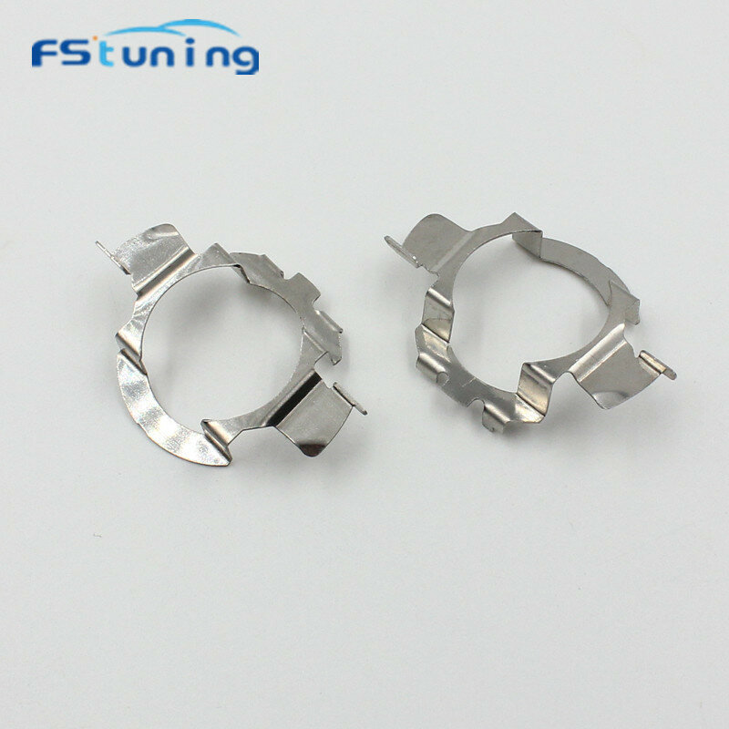 FStuning 10-100 Car H7 led headlight bulb adapter holder socket connector for Audi A4L/A6L for BMW X5 For Benz H7 headlamp bulbs