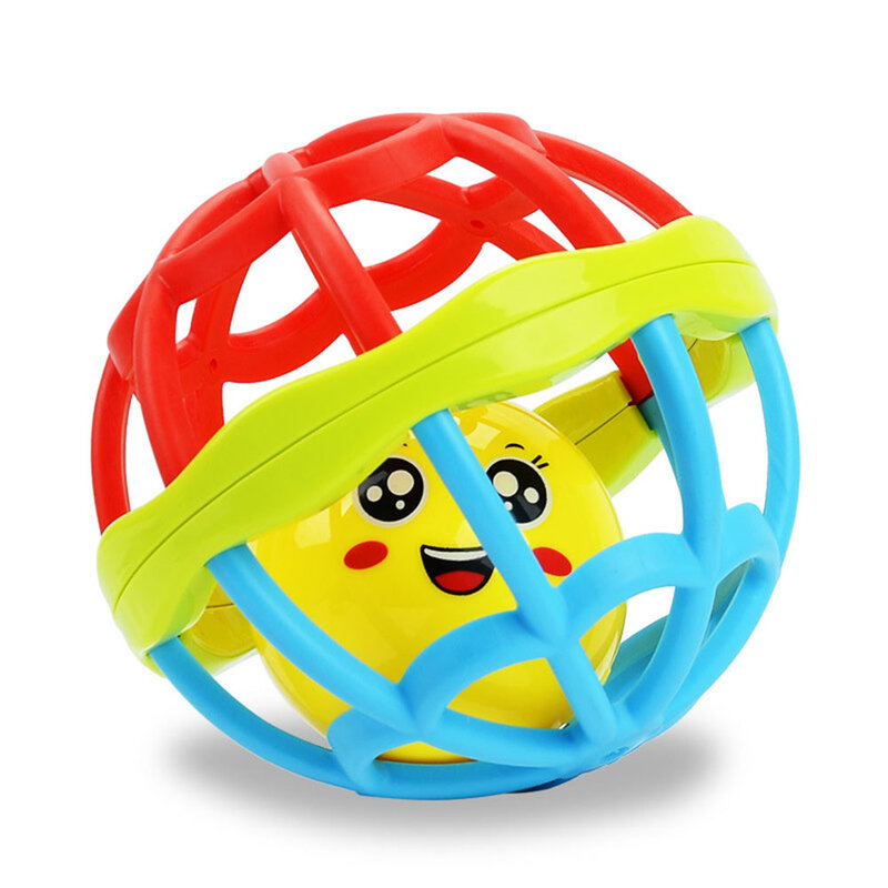 Sonagli per bambini giocattolo divertente anello a sfera sviluppa addestramento di intelligenza del bambino afferrare capacità sonagli giocattoli per bambini 0-12 mesi
