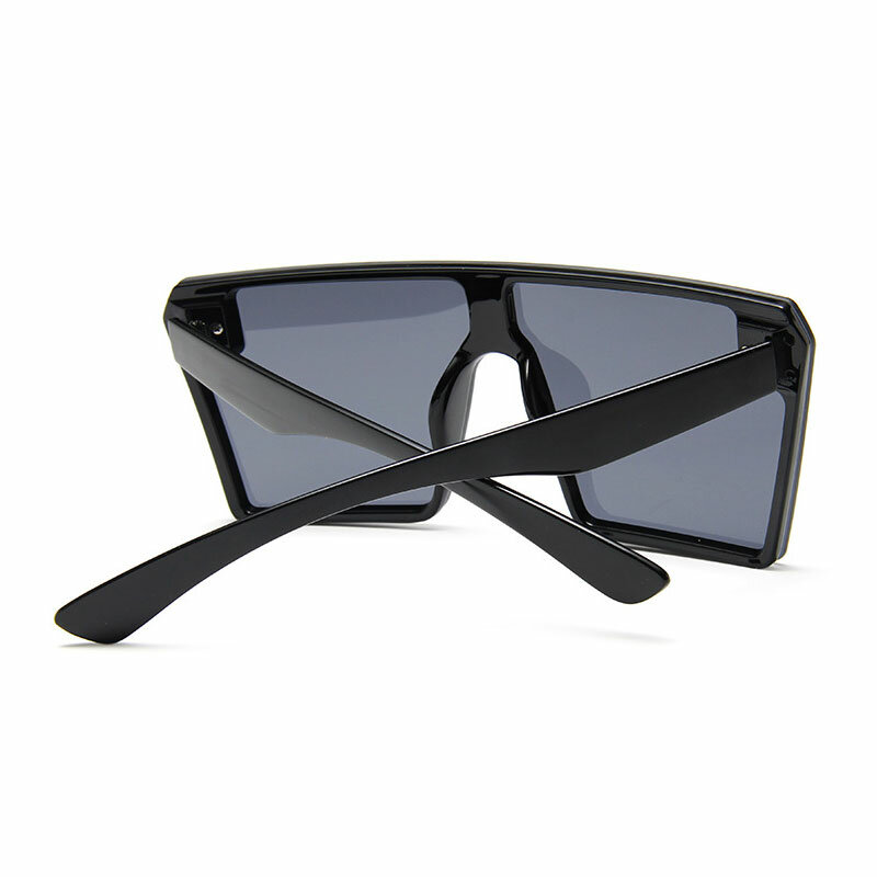 Delle Donne di modo Occhiali Da Sole Quadrati Uomini di Disegno di Marca Flat Top Gradiente Occhiali Da Sole di Grandi Dimensioni UV400 Occhiali Shades Oculos De Sol