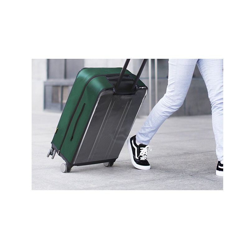 HMUNII-غطاء غبار شفاف PVC ، حقيبة سفر مرنة مضادة للماء ، حقيبة سفر ، ملحقات