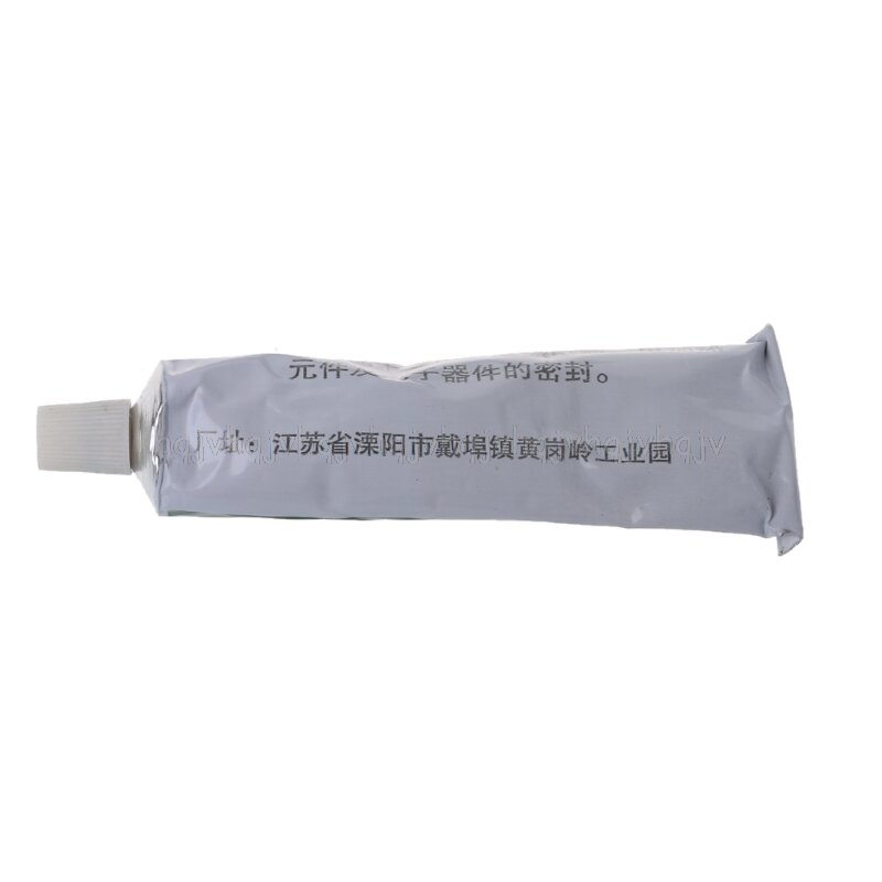 704 Fixed High Temperature Resistant Silicone Rubber Sealing Glue Waterproof  Black JUL06 dropship