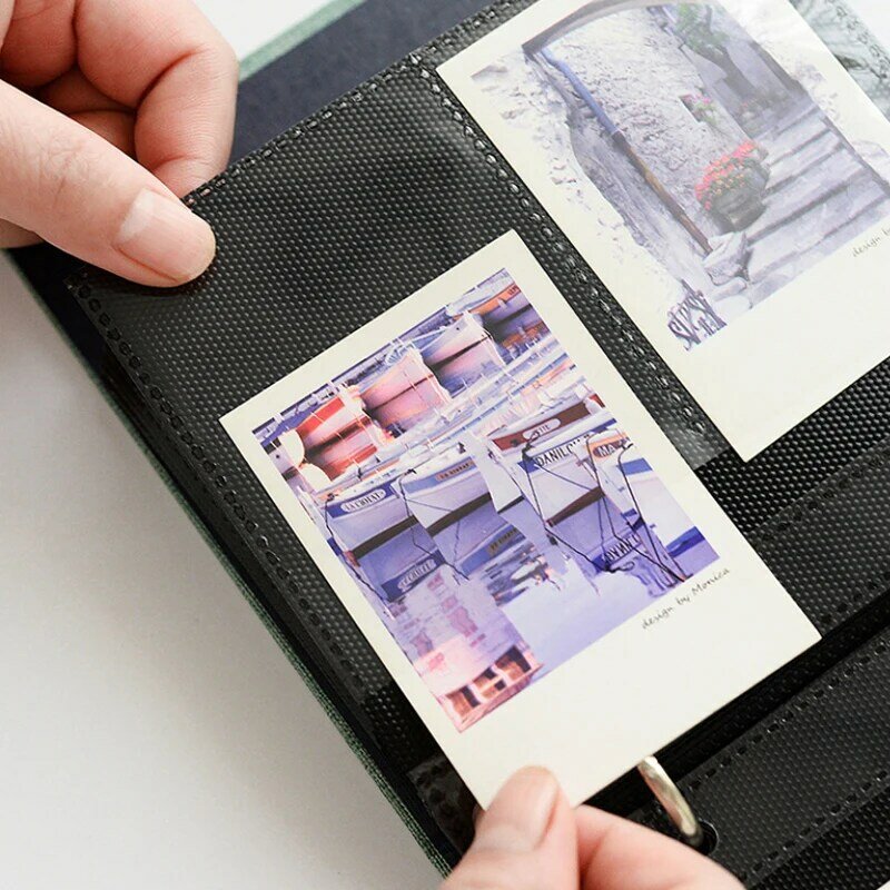 Мини Фотоальбом Dear Moment с 100 карманами, 3 дюйма, фотоальбом с рамкой для Polaroid, фотоальбом Fuji Instax Mini 9/8/70 / 7s / 50s