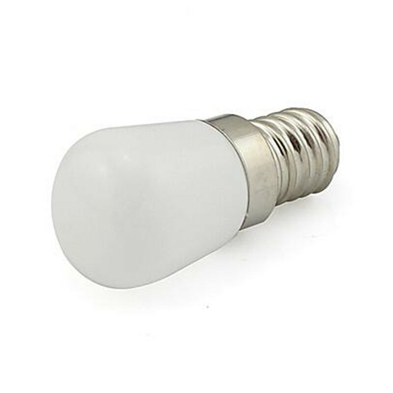 E14 3W  LED Light  AC 220V Waterproof for Refrigerator/ Sewing Machine/ Lathe  milkly cover Warm White/ White  Bulb Lamp