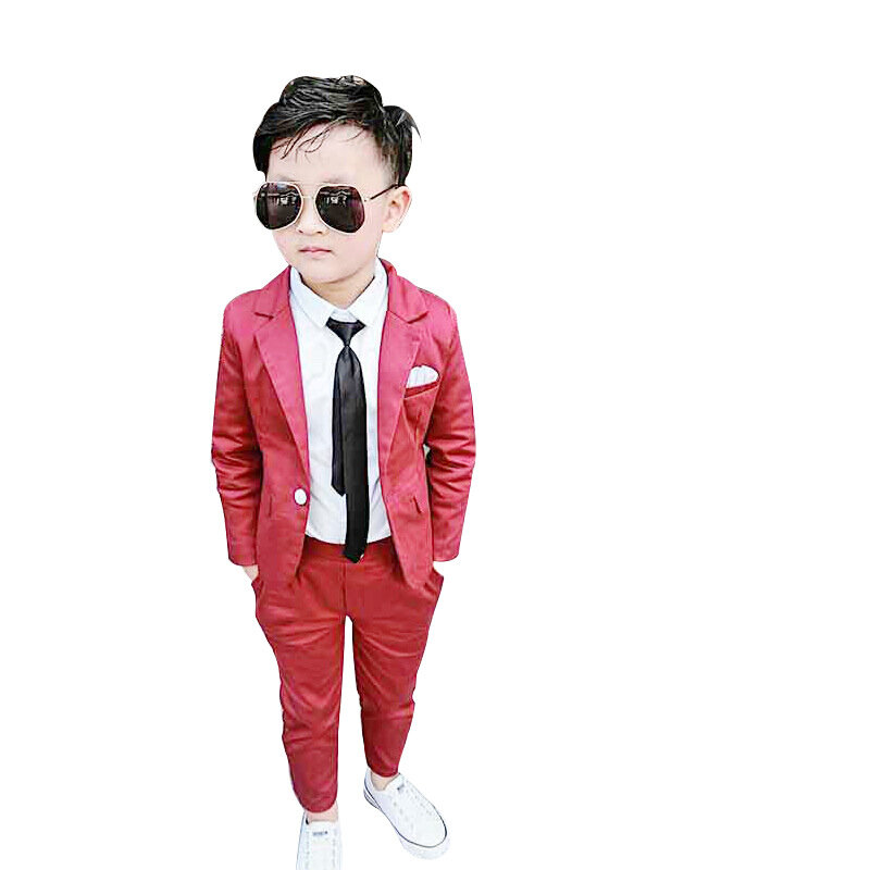 Custom Made Kid kompletny projektant chłopiec garnitur weselny/chłopięca formalna odzież garnitury/strój chłopięcy