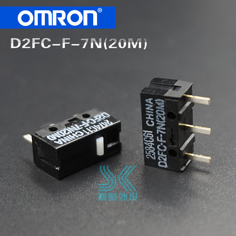 OMRON Rato Micro Interruptor D2FC-F-7N 10 M 20 M DE Botão Do Mouse D2FC-F-K (50 m) FL-NH D2FS-F-N D2F-F D2F-01F-T D2F-F-3-7 Frete grátis
