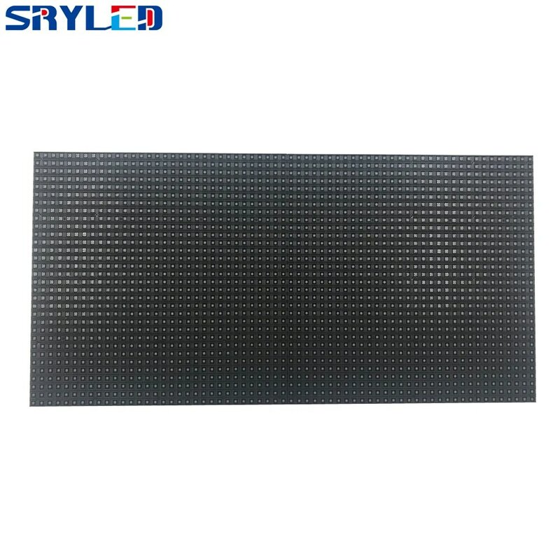 Señal desplazable Led SMD2121 P5 para interiores, matriz LED de 64x32 puntos, RGB, pantalla de lámparas negras