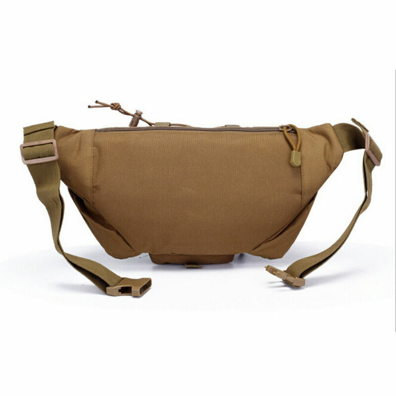 Bolsa tática para atividades ao ar livre, bolsa tipo coxa com prendedor ajustável para perna, ajustável, para caça, caminhadas e pesca