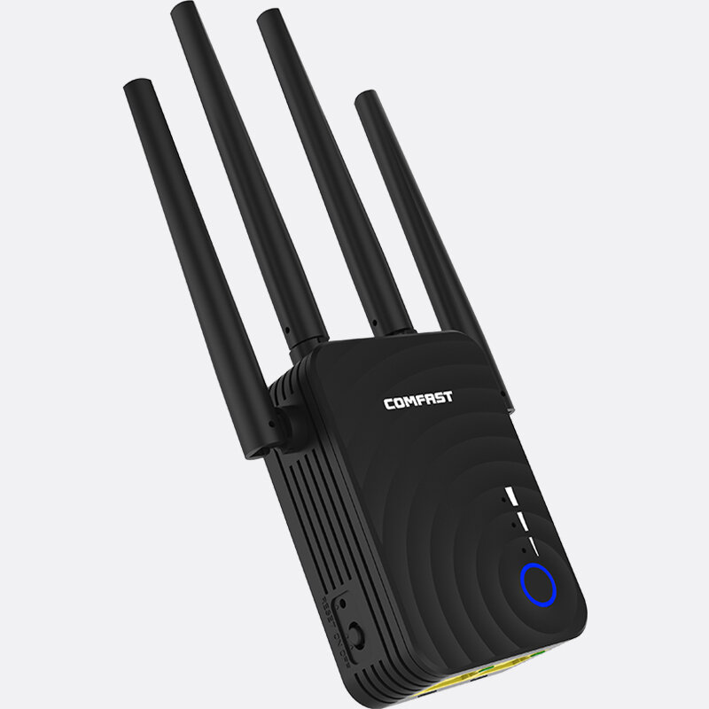 Comfast CF-WR754ACV2 5Ghz WiFi Repeater Wifi Extender 1200Mbps Wi-Fi Verstärker 802,11 AC Lange Palette Wi fi Signal Booster Repiter
