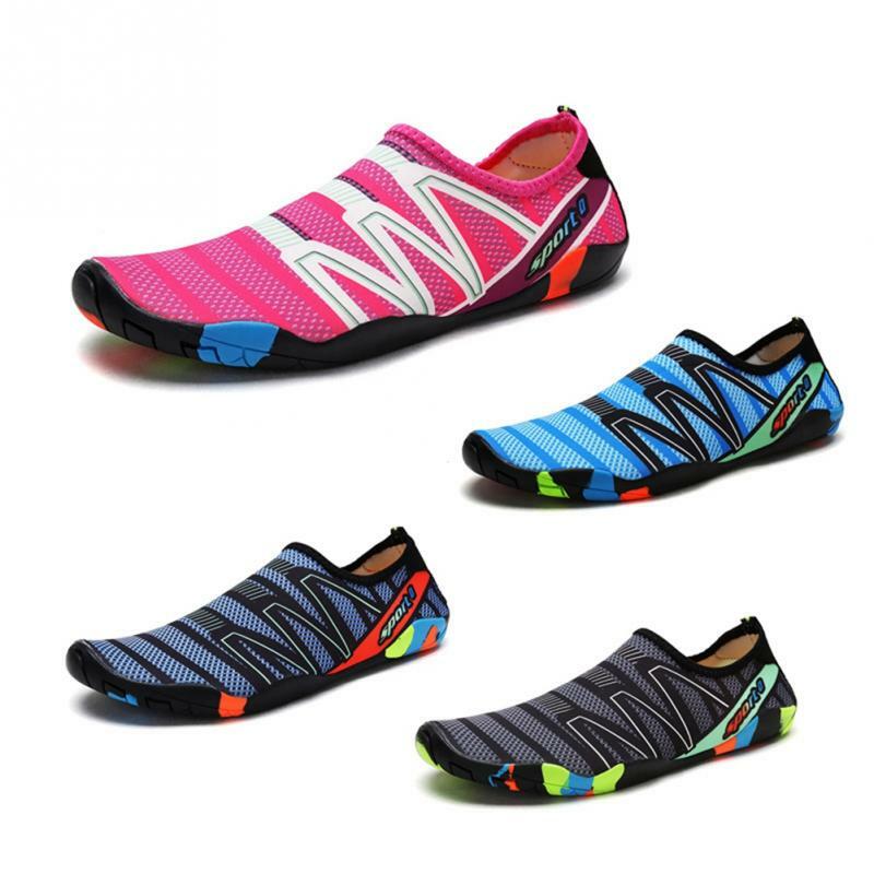 Unisex Sneakers Sepatu Renang Olahraga Air Aqua Pantai Surfing Sandal Hulu Lampu Sepatu Atletik untuk Pria Wanita