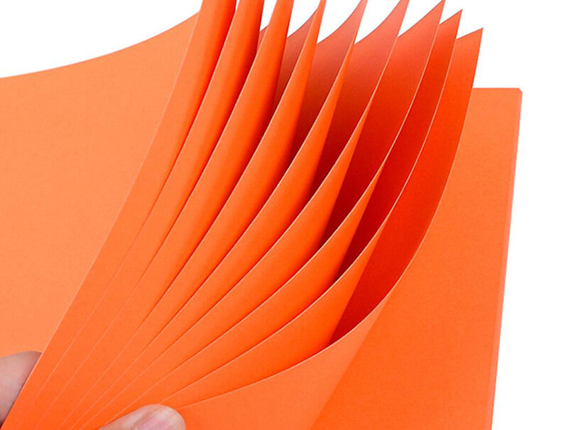 100 sztuk A4 rozmiar twardy kolor papieru DIY zabawka rękodzielnicza dzieci tęczowy papier tektura ręcznie robione karty podarunkowe przedszkole 230g z 20 kolorów